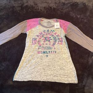 AMERICAN FIGHTER WOMANS TEE